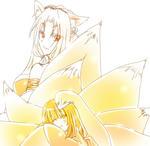 尻尾ふかふか
