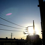 夕陽(3月)