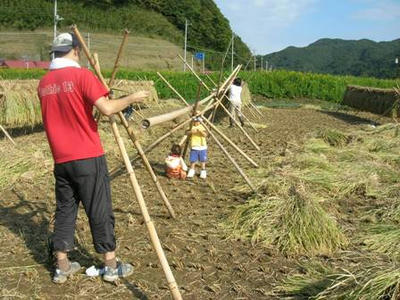 手伝う?子供たち