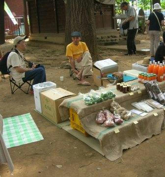 手創り市出展の様子