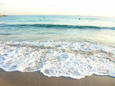 １２月の海