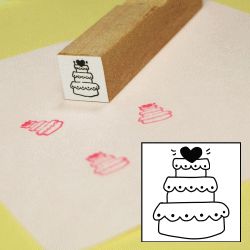 ケーキスタンプ