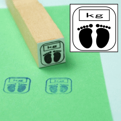 ぷちスタンプ 体重計