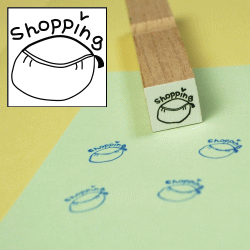 ぷちスタンプ　ショッピング