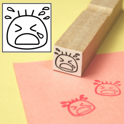 ぷちスタンプ 泣き泣き赤ちゃん