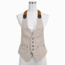 UNRELISH 通販の流行のカツラギツイルベスト