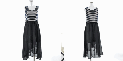 テールマキシワンピ