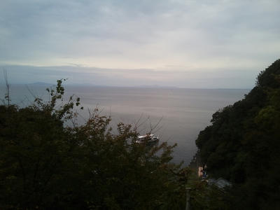 竹生島からの景色