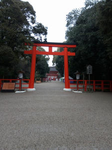 下鴨神社　鳥居