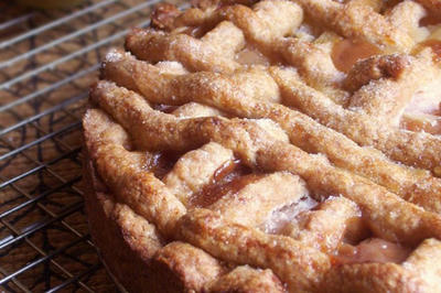 Whole Wheat Pear & Cognac Crostata