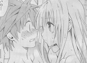 キスをねだるララ