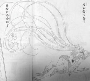 リリィキュアル　癒しの力　ユリ×マリーナ　キス　口づけ