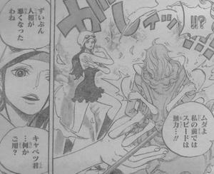 One Piece 第773話 おまえ 何ベンディッシュ 凸凹コンビの勝利 戦場に咲く花 ニコロビン ハーフ ハーフ トルトルの漫画発表会