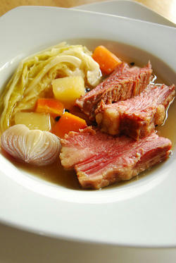 Corned Beef and Cabbage Soup