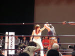 KAORUと遠藤の手四つ