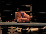 大柳のグラウンド卍固め