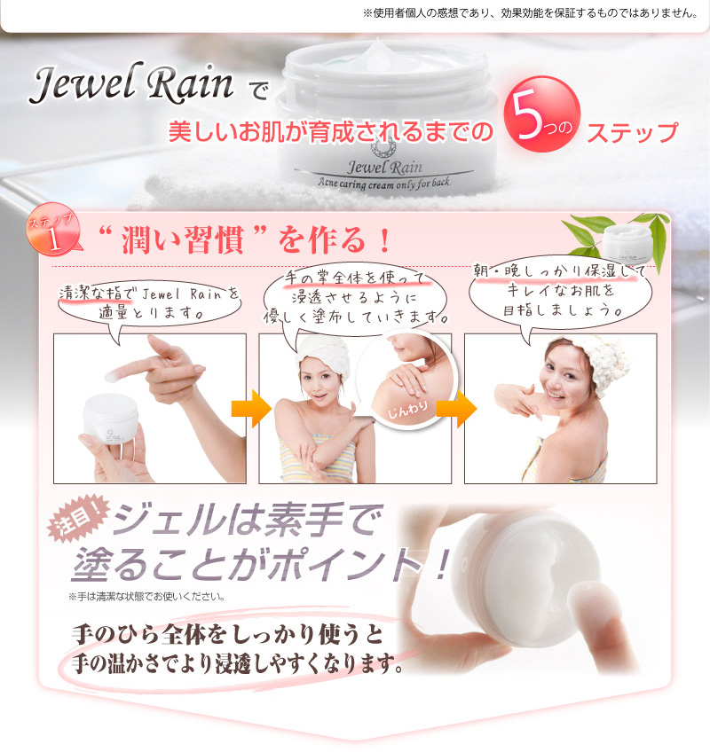 背中のにきび