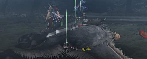 連続で攻撃くらうと痛いです