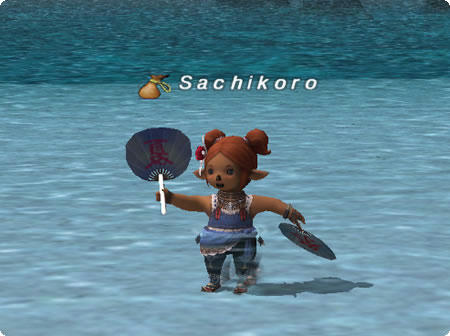 夏祭り扇子