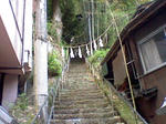 怪しく続く階段・・・