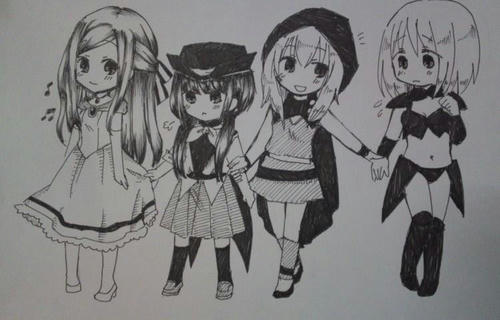 4ひｋ･･･じゃなくて4人