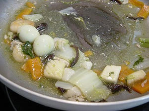 中華丼の残り