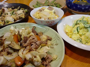 野菜炒め