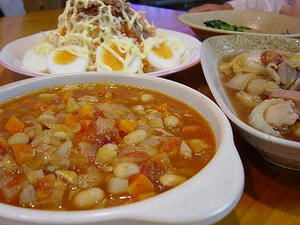 野菜たっぷり具沢山トマトスープ