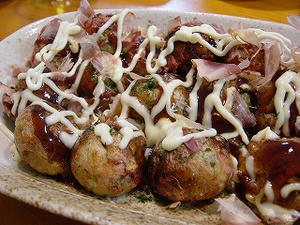 マヨかけたこ焼き