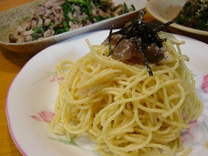 明太子スパゲッティ