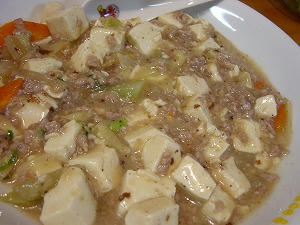子供用の麻婆豆腐