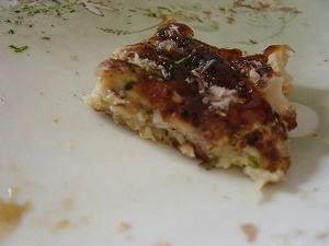 とろろ芋からお好み焼きへつながり料理