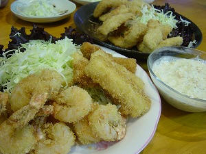 海鮮フライ