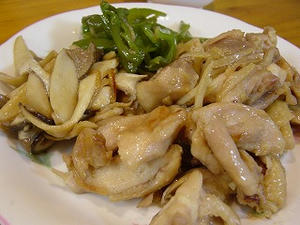 塩味チキンしょうが焼き