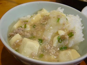子供用の麻婆豆腐