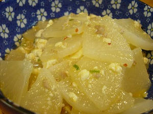 麻婆大根