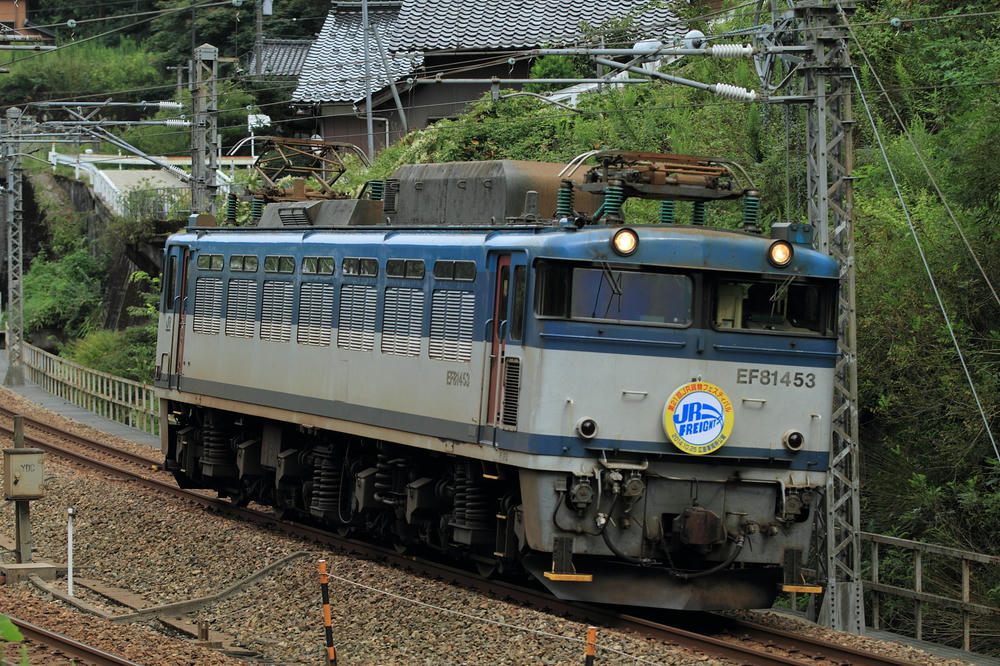 北陸本線 Ef81 453号機にｈｍ Ef81 鉄道関係 ちょまっブログ