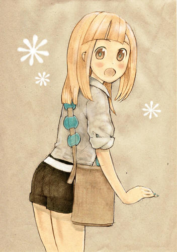 ショートパンツとカバン