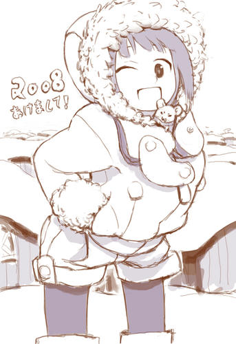 もこもこジャケット
