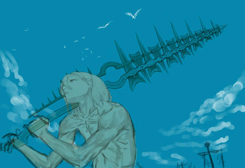 ギザギザの海賊剣士