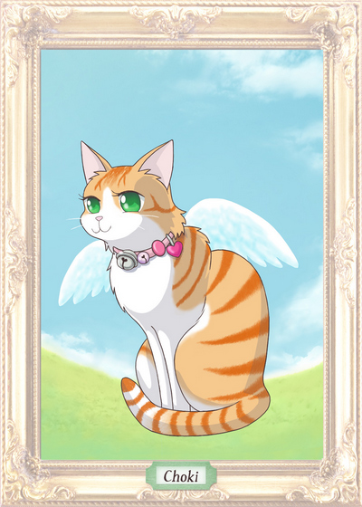 チョキちゃんの似顔絵