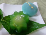 飯田橋萬年堂　文月の上生菓子１
