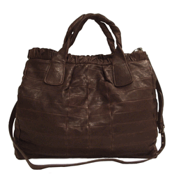 【07年春夏新作・送料無料】 miu miu ミュウミュウ ショルダーバッグ ダークブラウン RN0445 CAFFEab-miumiu-53