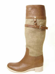 miumiu/ミュウミュウ　レディースロングブーツ CANVAS COUNTRY　