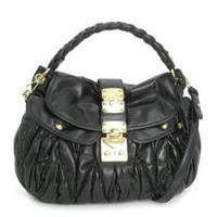  MIUMIU（ミュウミュウ） RR1300 MATELASSE LUX SH BK　マテラッセ　ブラック