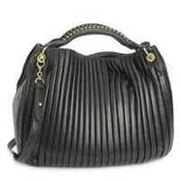  ミュウミュウ RR1365 PLISSE ショルダー BK