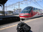 実はこれ3/14の行きではなく、その週末に知立駅で撮ったものです。どこへ行ったかは後日。