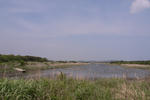 三軒屋川。なんとも海沿いという感じですな。サイクリングロードはここの横を行ってます