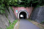 旧駿遠線の小堤山隧道