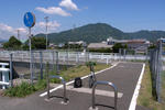 サイクリングロードスタートです。